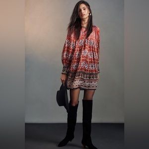NWT tanvi kedia boho mini dress
